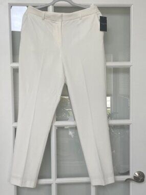 POSH TAHARI ASL Ivory pants/slacks NEW Size 10